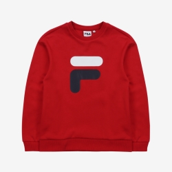 Fila Big F One-on-one - Poikien T Paita - TummanPunainen | FI-78227